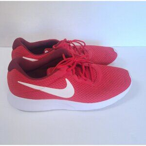 NIKE'S RED MEN'S SOFT BREATHABLE RUNNING SHOE SIZE US 14 BEAUTIFUL SHOES PRE OWN